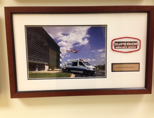 System of Care EMS Wall at Northwest Community Hospital